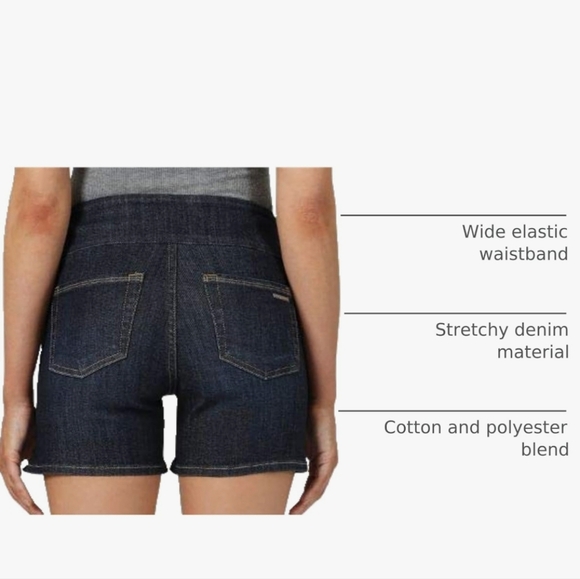 Rock & Republic Womens Denim Rx Fever Stretch 4.5" Short - Picture 2 of 8